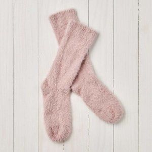 Chalet Fuzzy Socks The coziest scrunched crew socks, you'll want.
